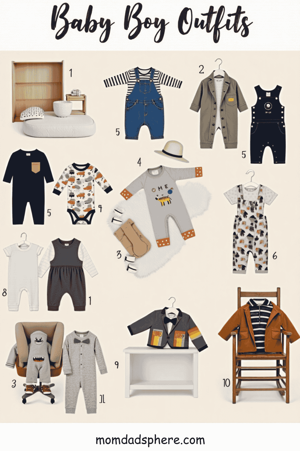 60 Trendy Baby Boy Outfits for 2025