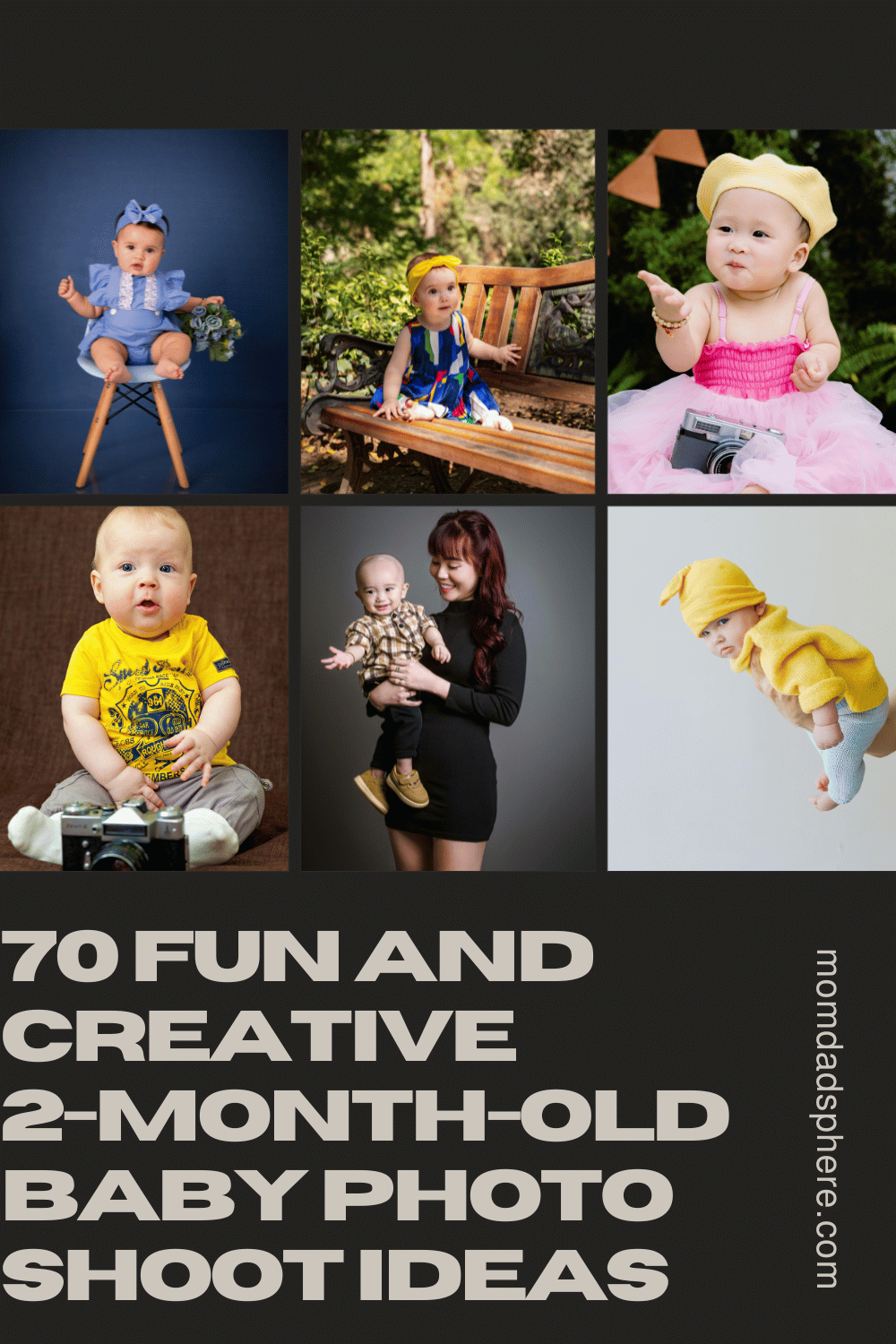 70 Fun and Creative 2-Month-Old Baby Photo Shoot Ideas 