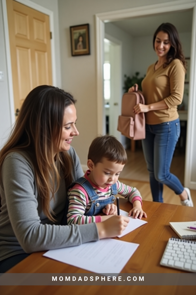 Flux_Dev_A_parent_helping_their_child_with_homework_at_a_dinin_3.png