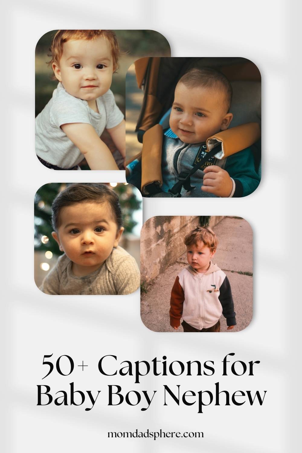 50+ Captions for Baby Boy Nephew