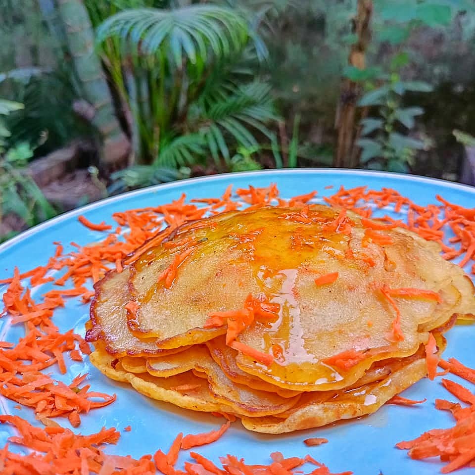 Grated Apple Pancakes Toddler