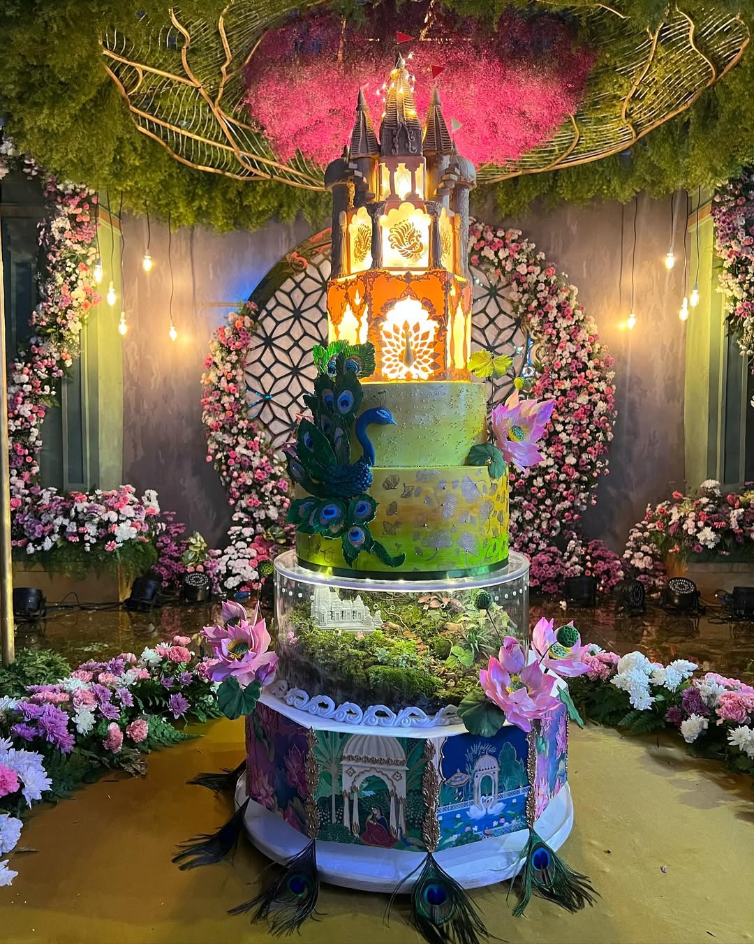 Baby Girl Birthday Cake