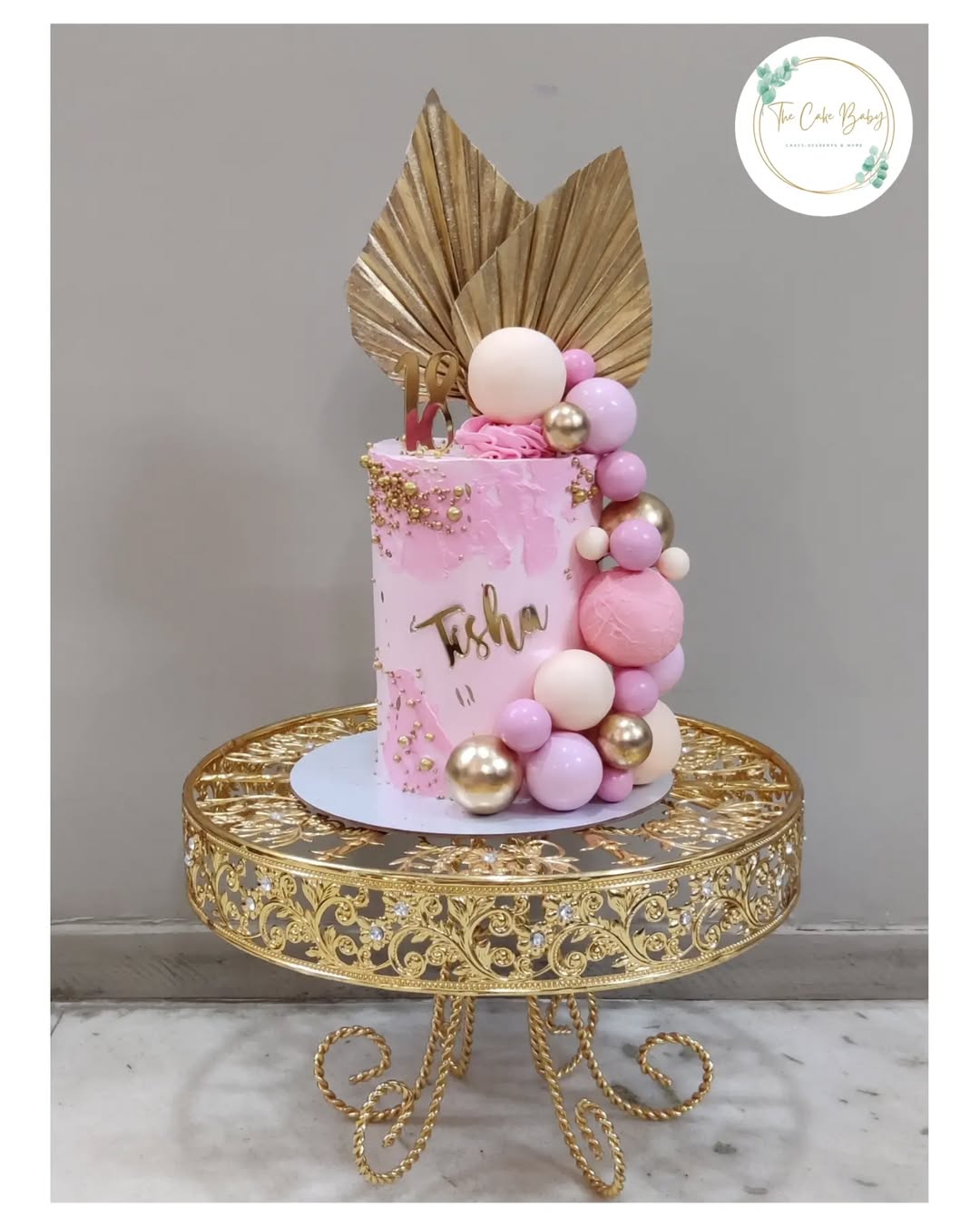 Baby Girl Birthday Cake 1st Birthday