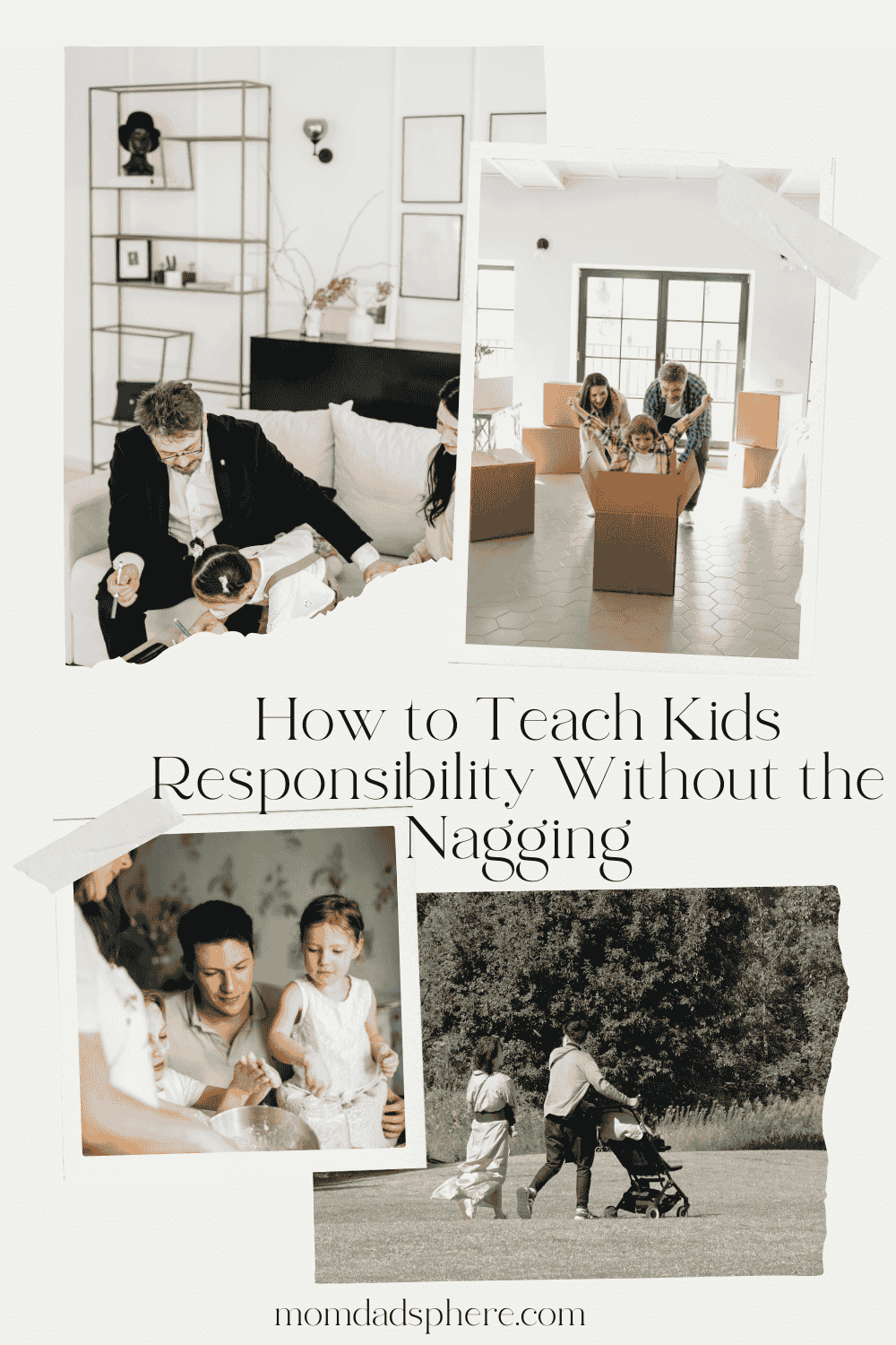 How to Teach Kids Responsibility Without the Nagging