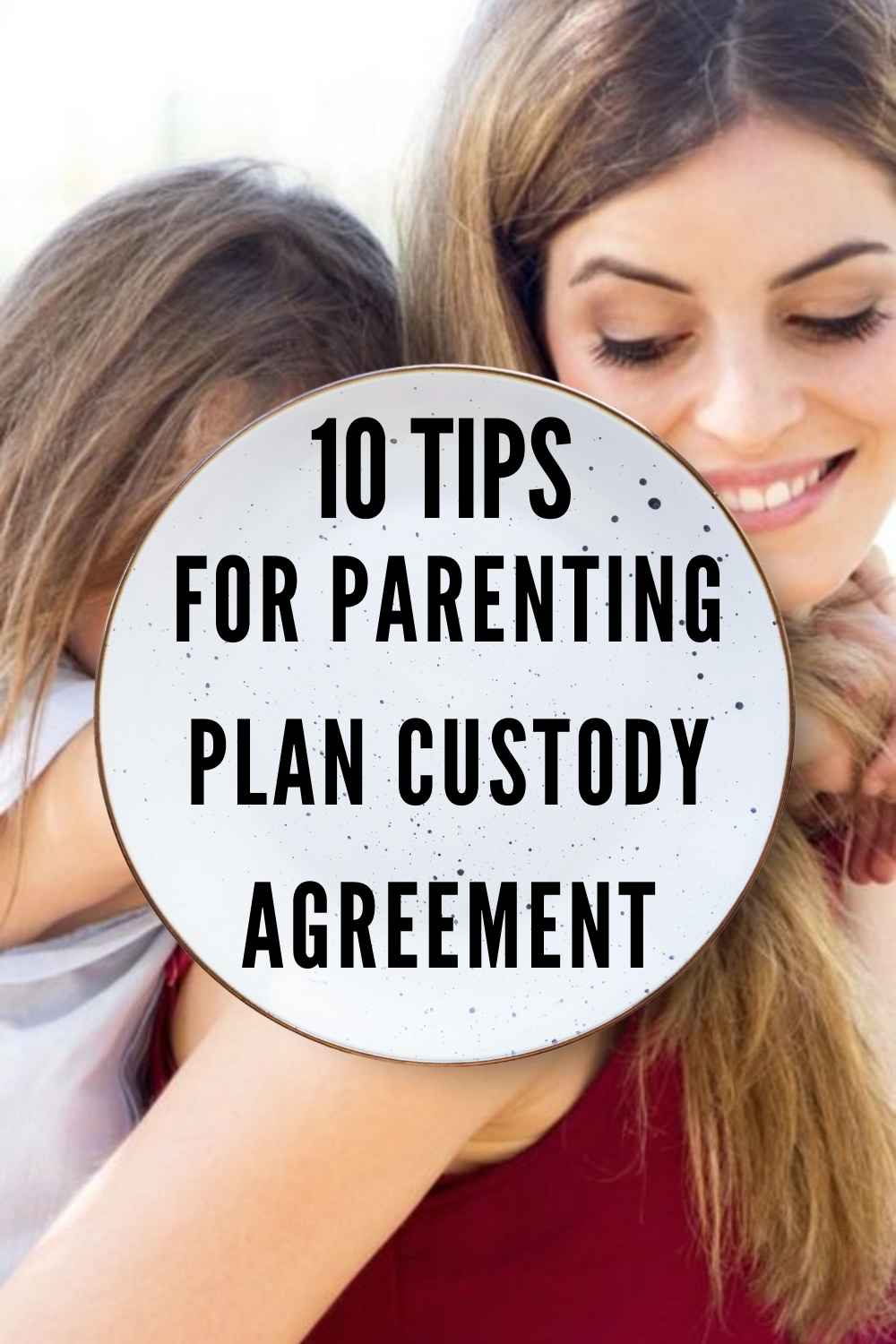Parenting Plan Custody Agreement