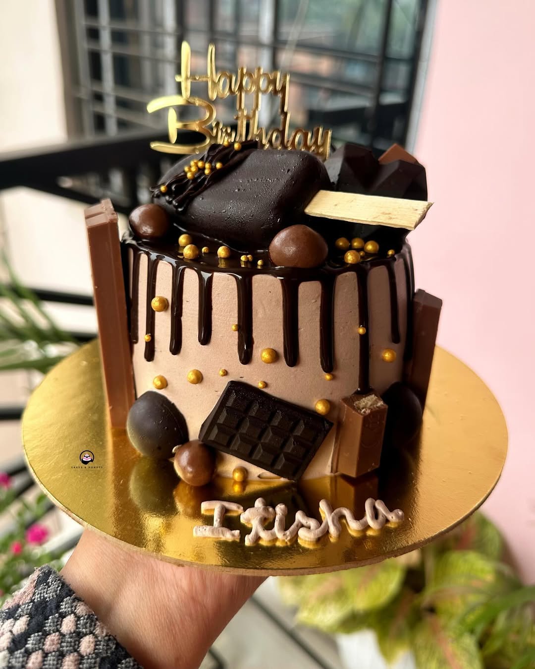  1st Birthday Cake with Name
