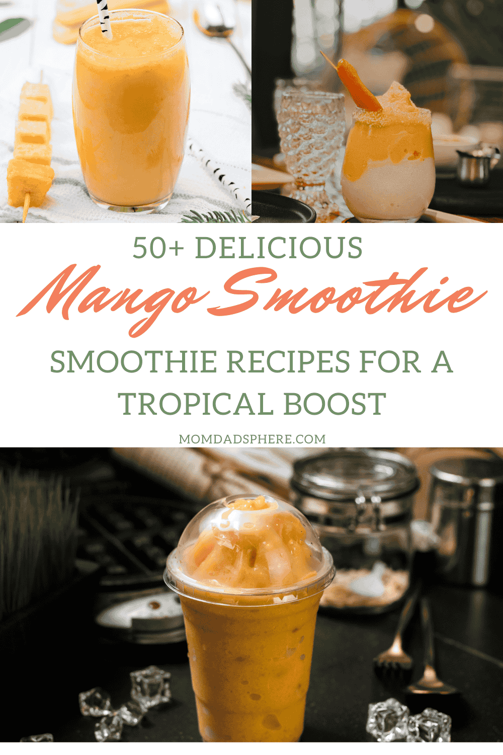 50+ Delicious Mango Smoothie Recipes for a Tropical Boost