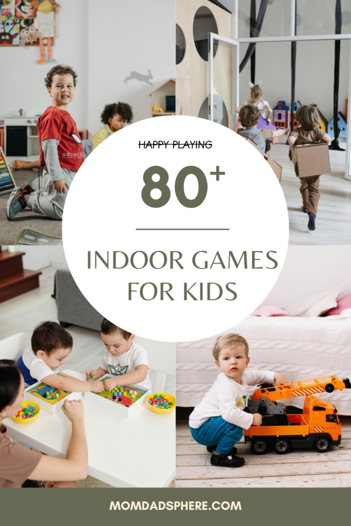 80+ Fun Indoor Games For Kids to Keep Them Entertained - Mom Dad Sphere ...