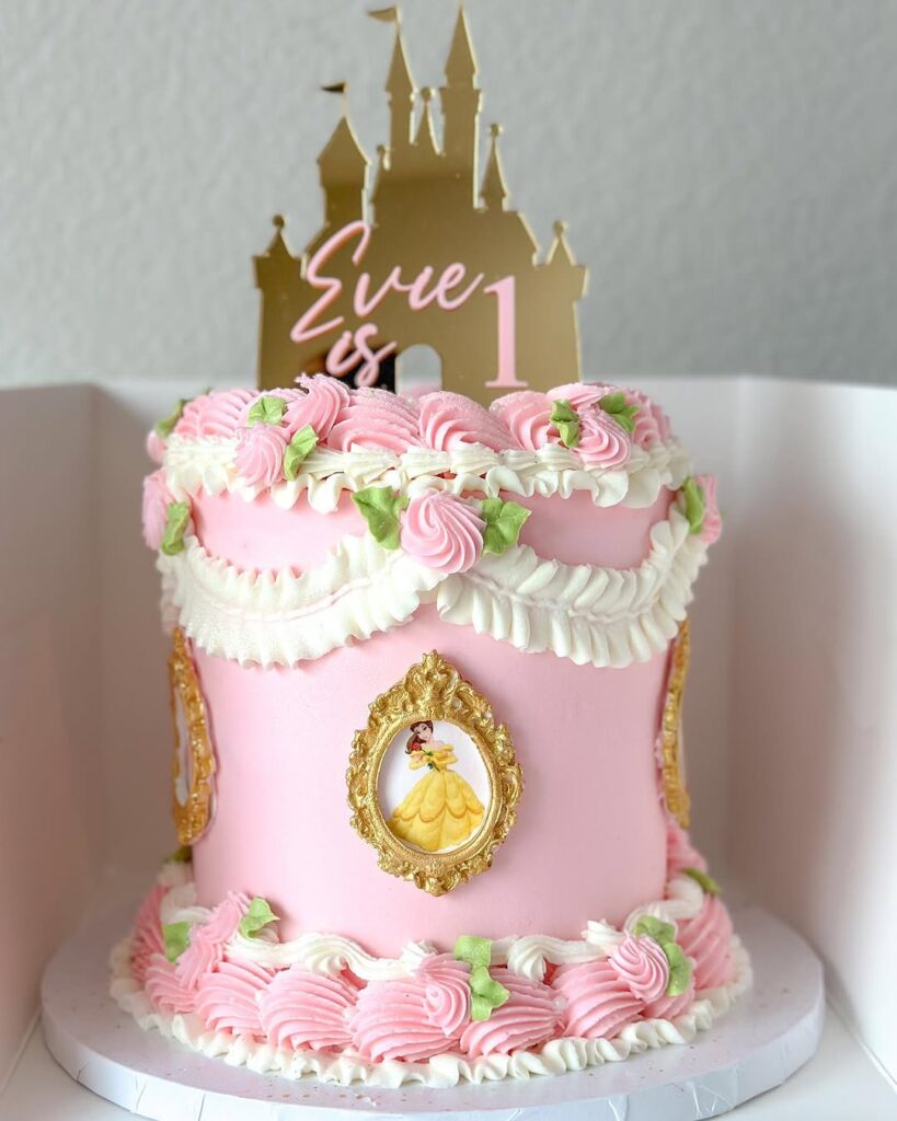 57+ Beautiful & Tasty Princess Birthday Cake for Baby Girl - Mom Dad ...