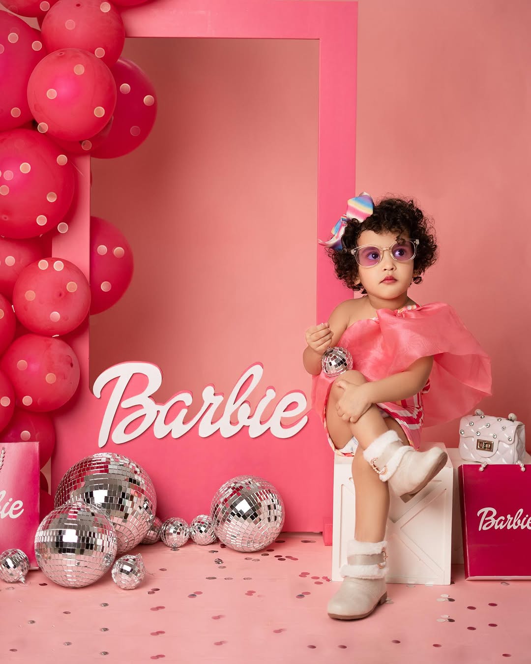 Barbie Photoshoot Ideas for Baby Girl