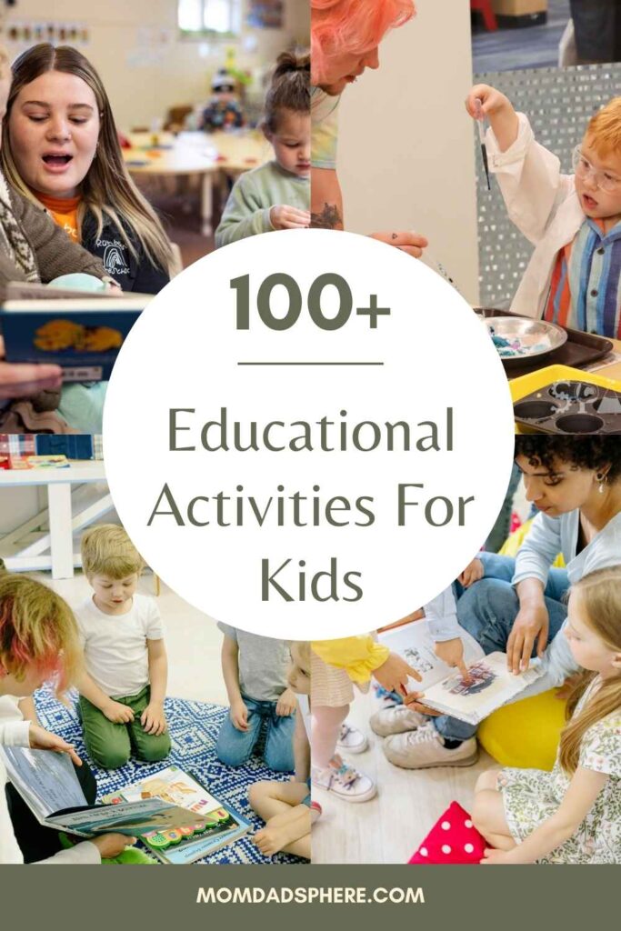 EDUCATIONAL ACTIVITY IDEAS FOR KIDS visual data 5