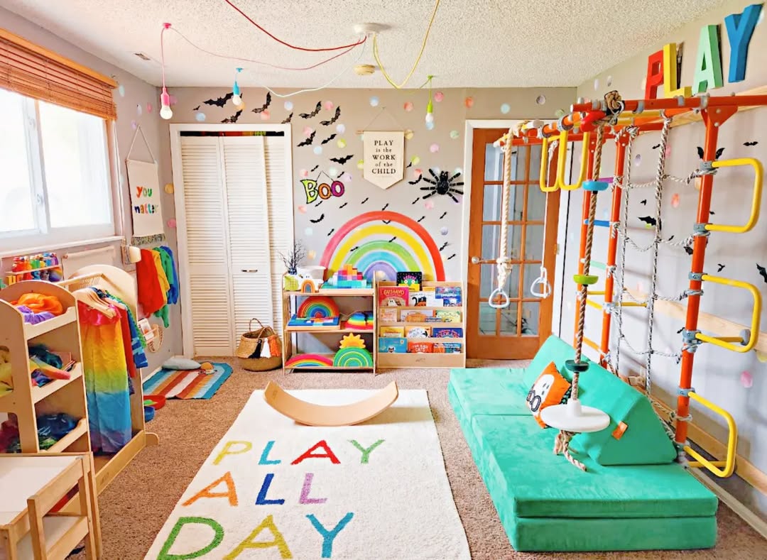 Indoor Playroom For Toddlers