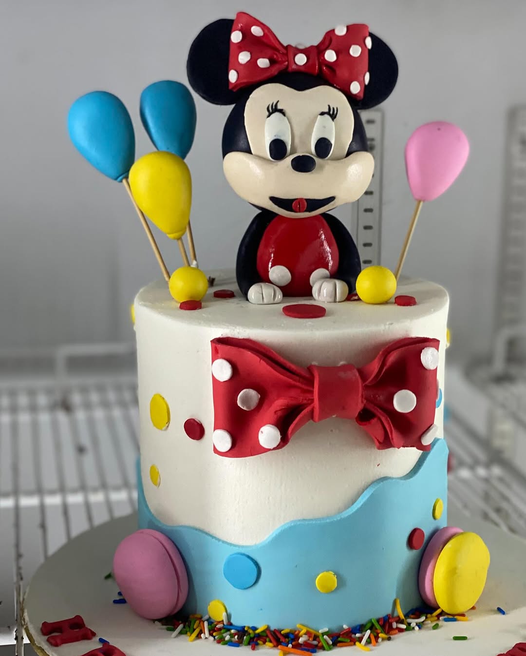 Mickey Mouse 1st Birthday Cake Topper