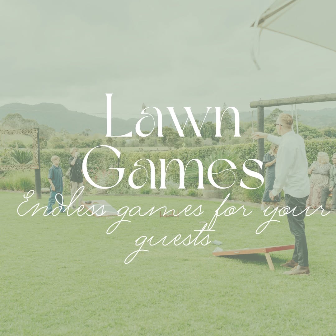 Outdoor Wedding Games For Couples
